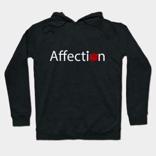 Affection artistic text design Hoodie